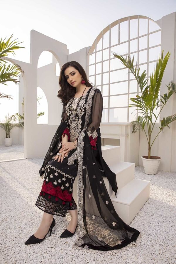 Azure Luxe Eid Collection 2021 – Black Daisy