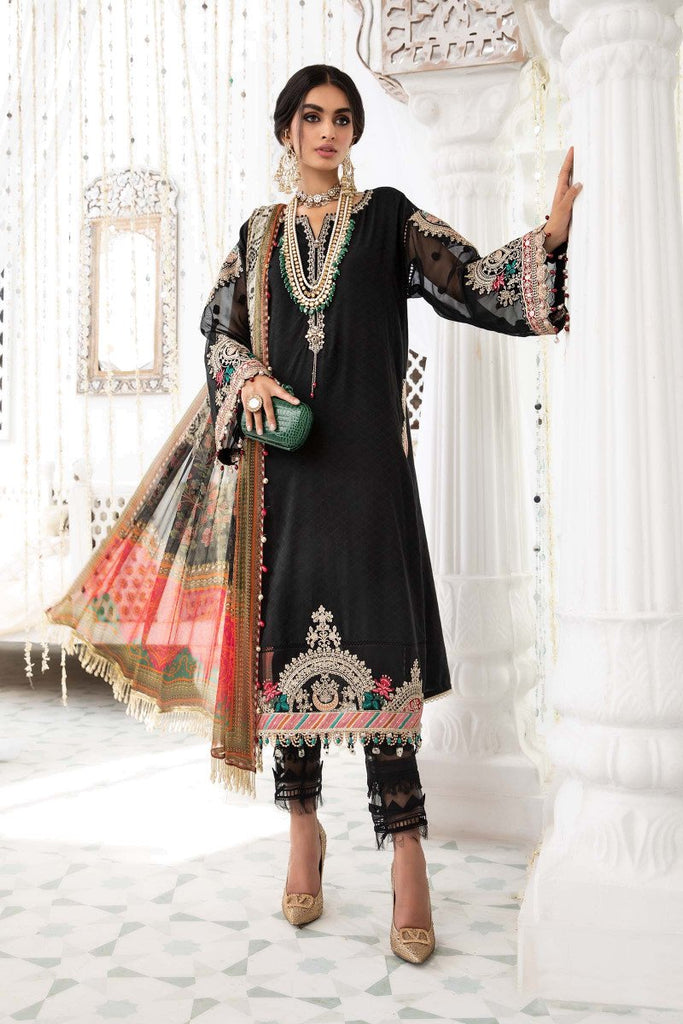 MARIA.B. Eid Lawn 2022 | EL-22-07-Black