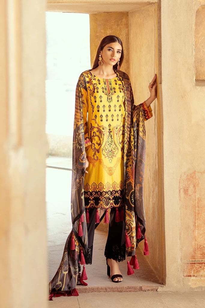 Ramsha Chevron Luxury Lawn Collection - 210