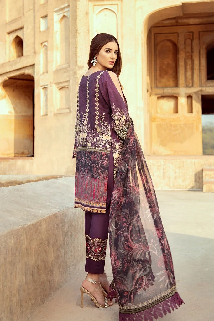 Ramsha Chevron Luxury Lawn Collection - 207
