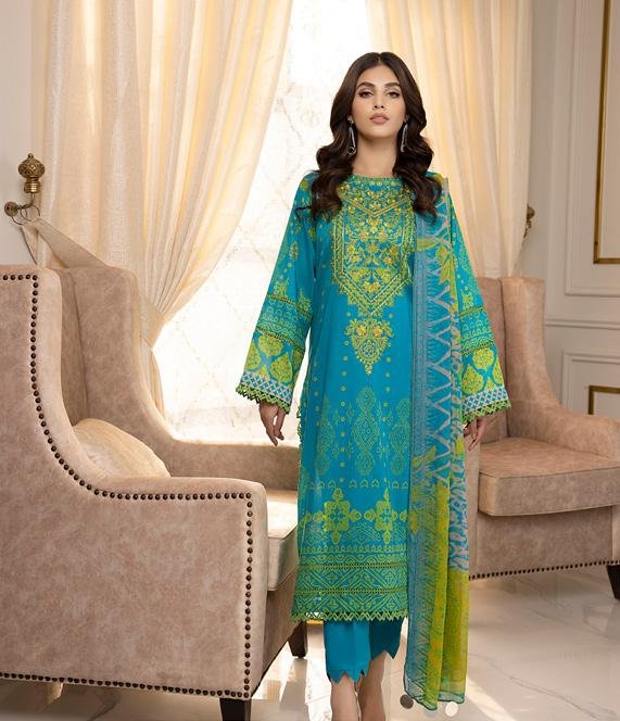 Charizma Cobinations Lawn Suits Vol 1 | 2023 | CC-07