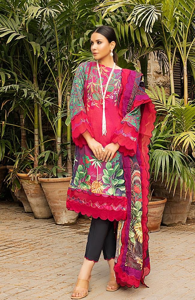 Coco Printed Lawn 2021 – CCDL-21-08