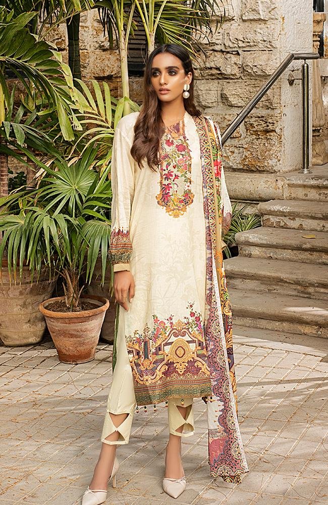 Coco Printed Lawn 2021 – CCDL-21-14