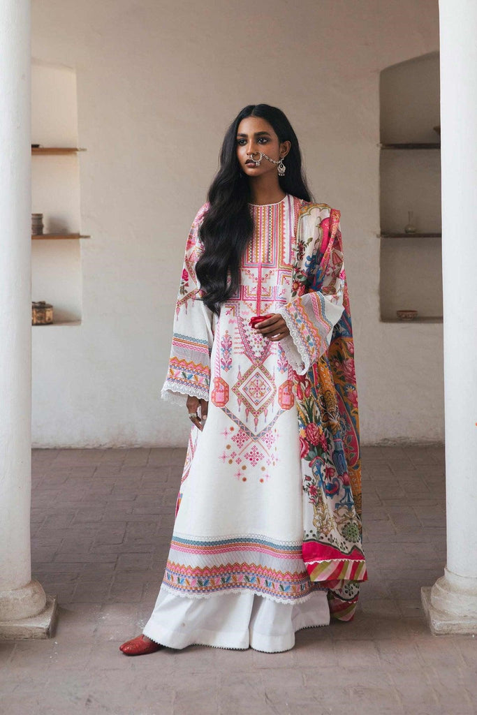 Zara Shahjahan Luxury Eid Lawn Suits 2022 | CHAANDI-B