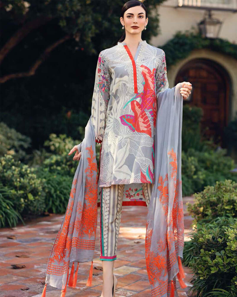 Charizma Lawn Karandi Collection Vol 2 Salwar Suits CK-02