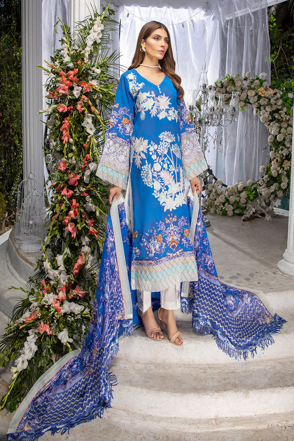 Azure Embroidered Lawn Suits 2022 | Cold Ice