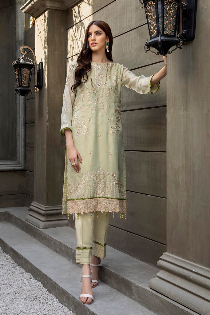 Azure luxury kurti - Creamy Mint