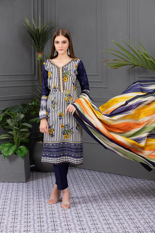 Rangreza Printed Lawn Limited Edition – D-01