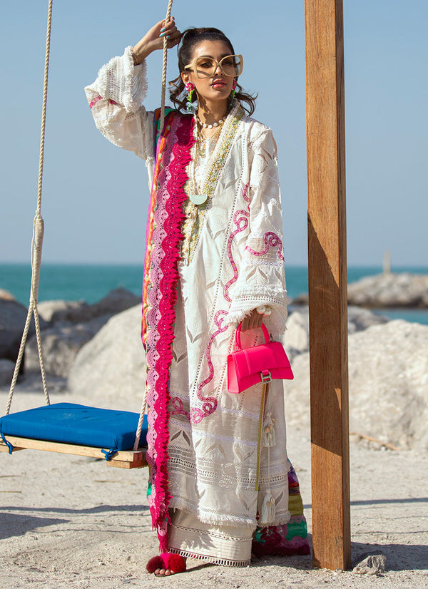 Farah Talib Aziz Lawn Suit 2022 | D-01