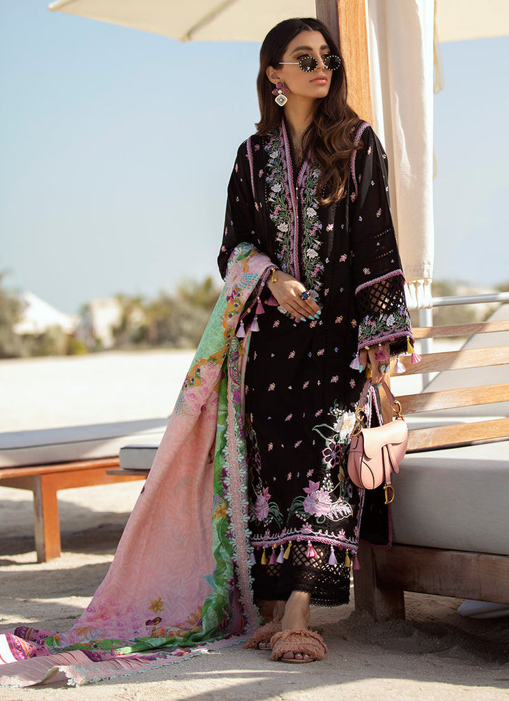 Farah Talib Aziz Lawn Suit 2022 | D-07