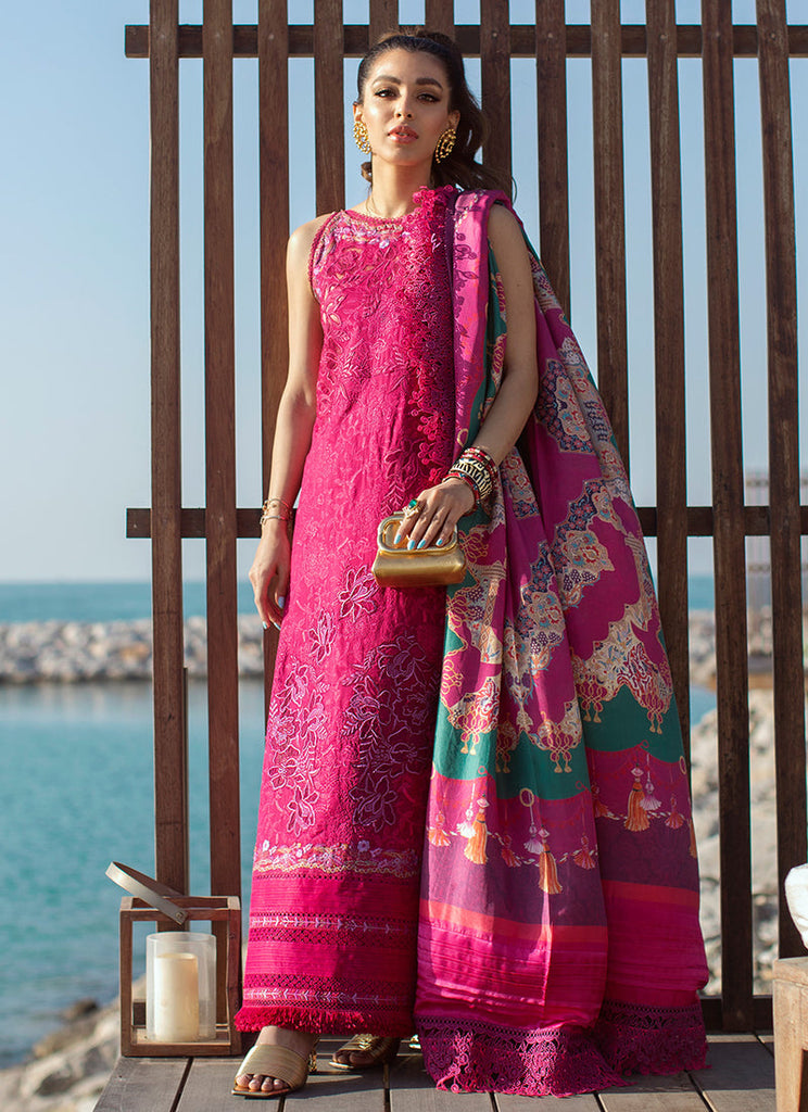 Farah Talib Aziz Lawn Suit 2022 | D-10