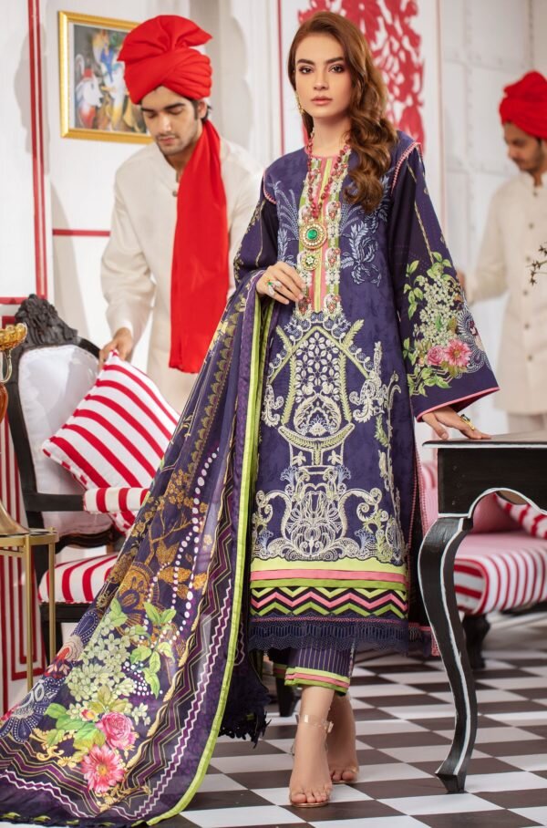 Firdous Grandeur Lawn – D-19582