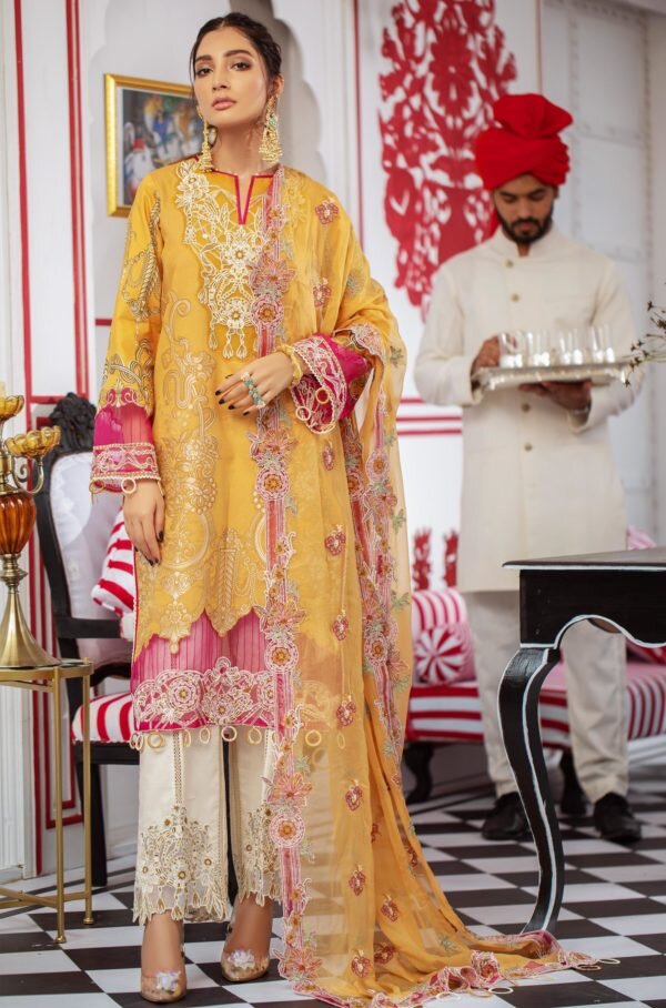 Firdous Grandeur Lawn – D-19588