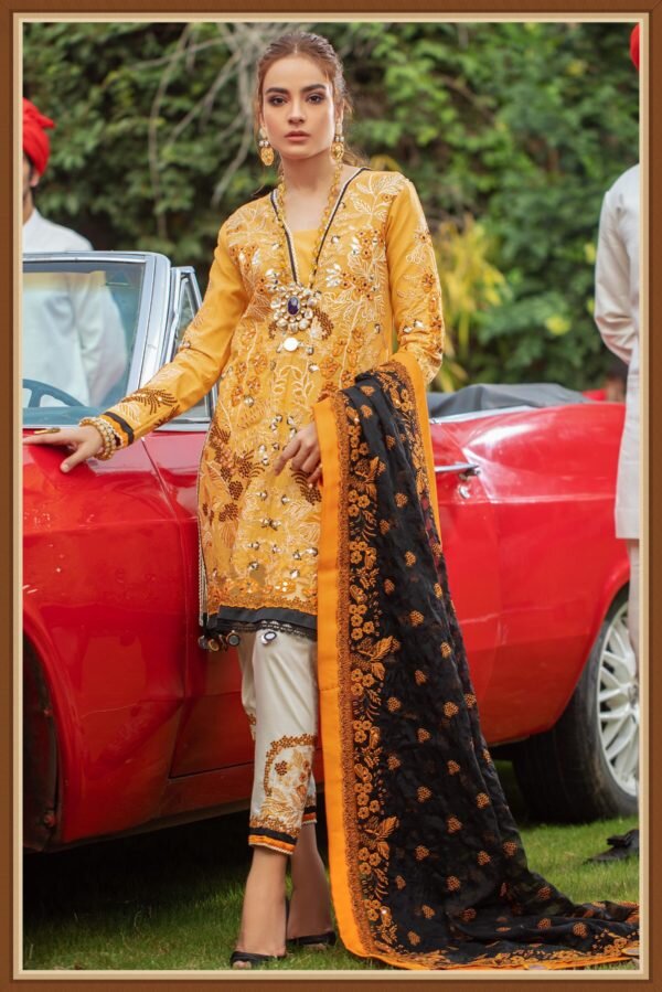 Firdous Grandeur Lawn – D-19602