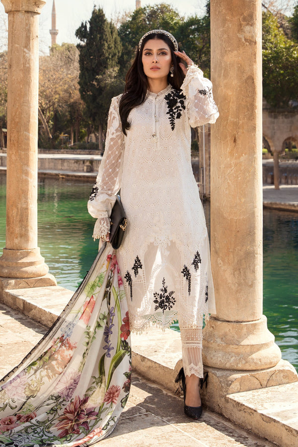 Maria B Unstitched Lawn D-2101-A