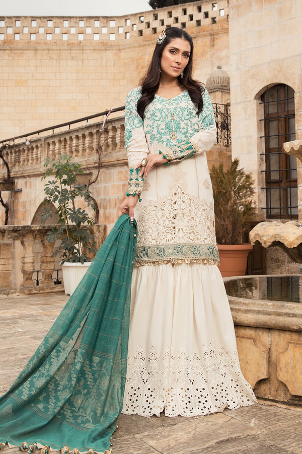 Maria B Unstitched Lawn D-2103-A