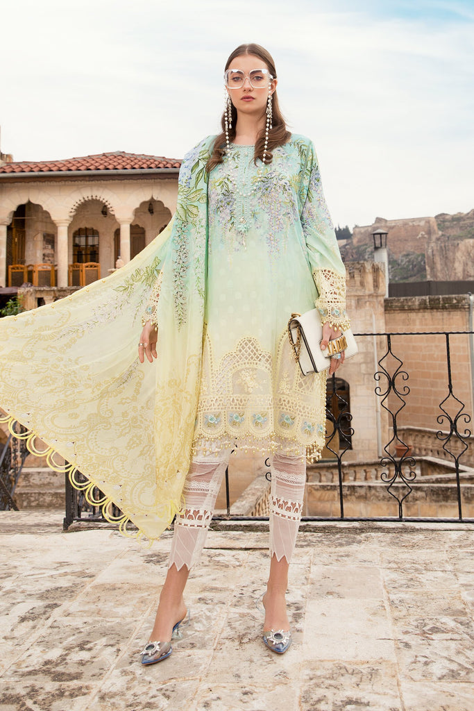 Maria B Unstitched Lawn D-2106-A
