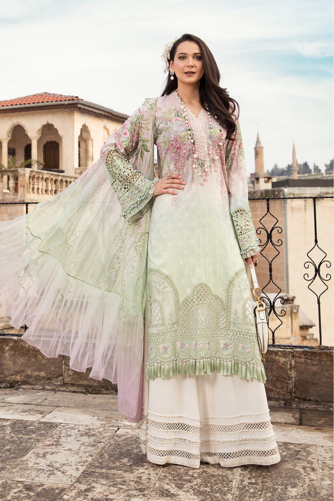 Maria B Unstitched Lawn D-2106-B
