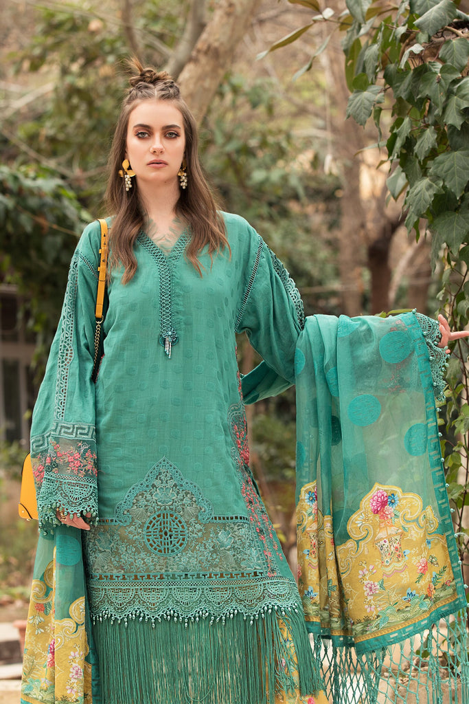 Maria B Unstitched Lawn D-2107-B