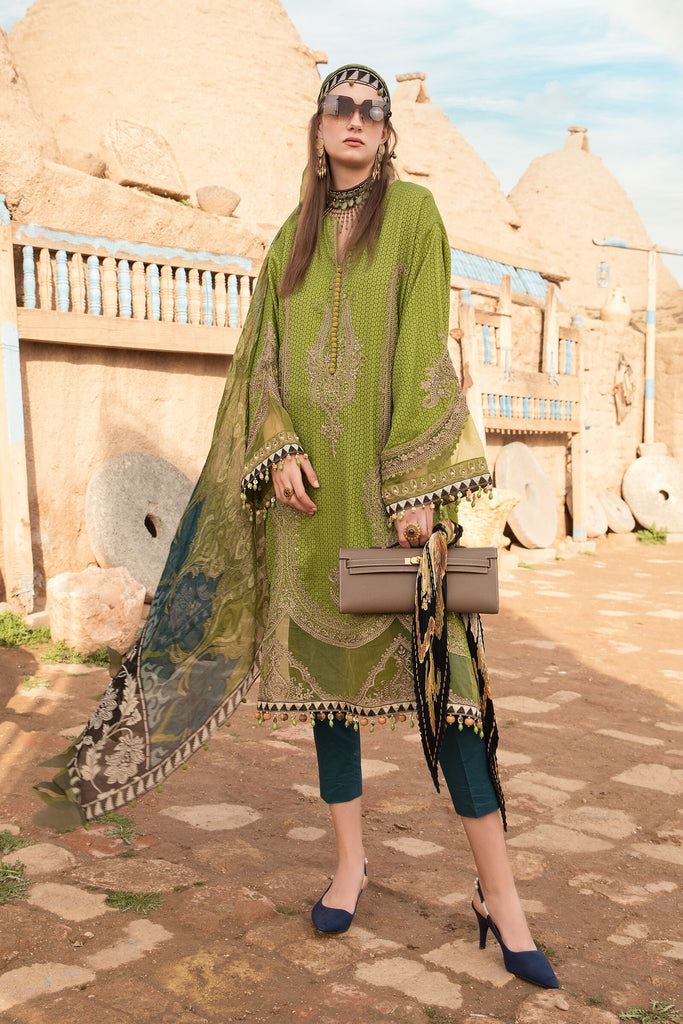 Maria B Unstitched Lawn D-2114-B