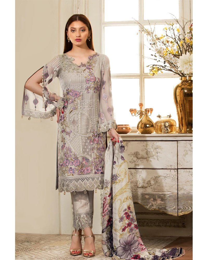 Ramsha Rangoon Collection Vol 4 Pakistani Salwar Suit D-408