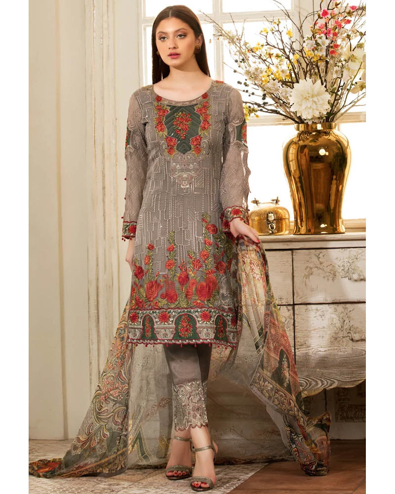 Ramsha Rangoon Collection Vol 4 Pakistani Salwar Suit D-412