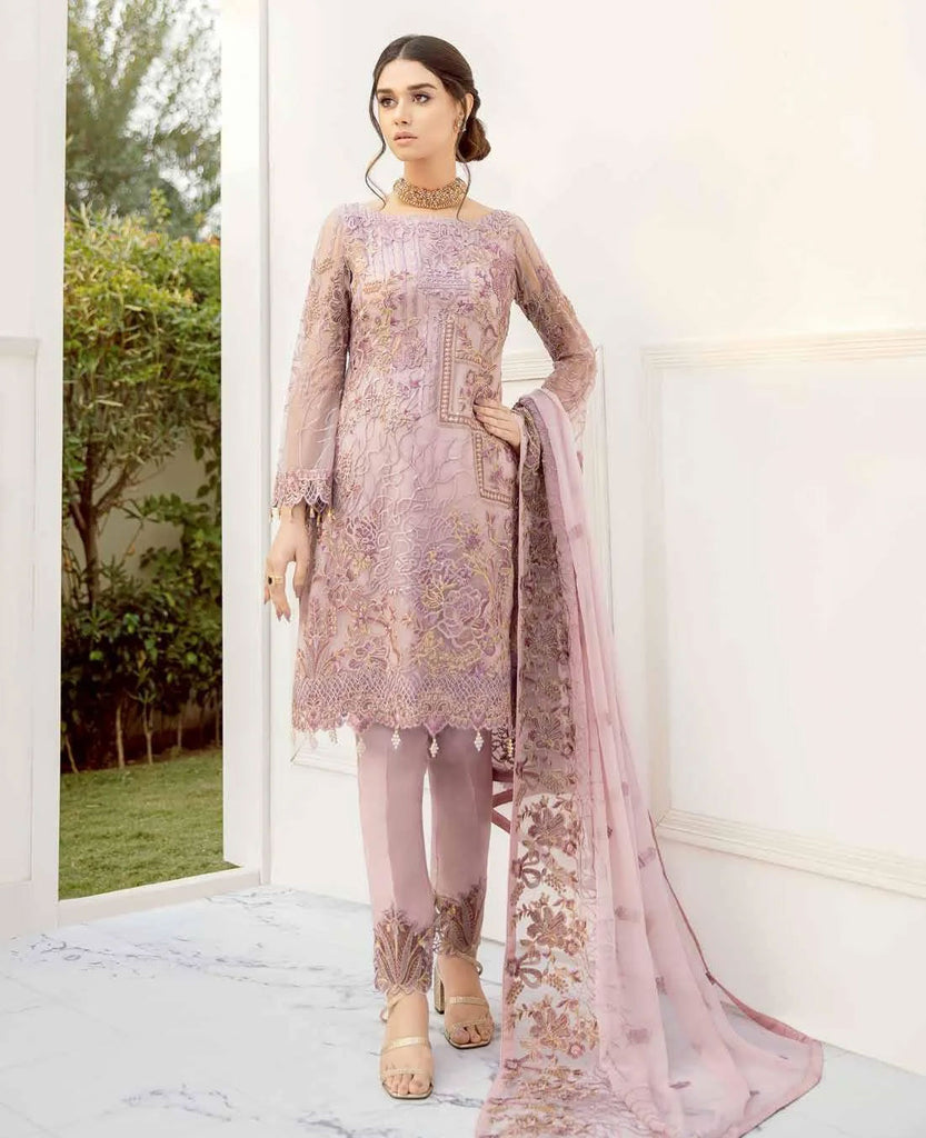 Ramsha Rangoon Volume 5 Original Pakistani Salwar Suit D-504