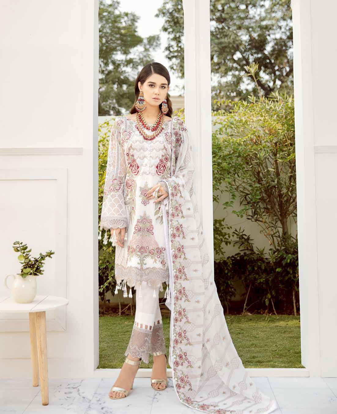 Ramsha Rangoon Volume 5 Original Pakistani Salwar Suit D-511