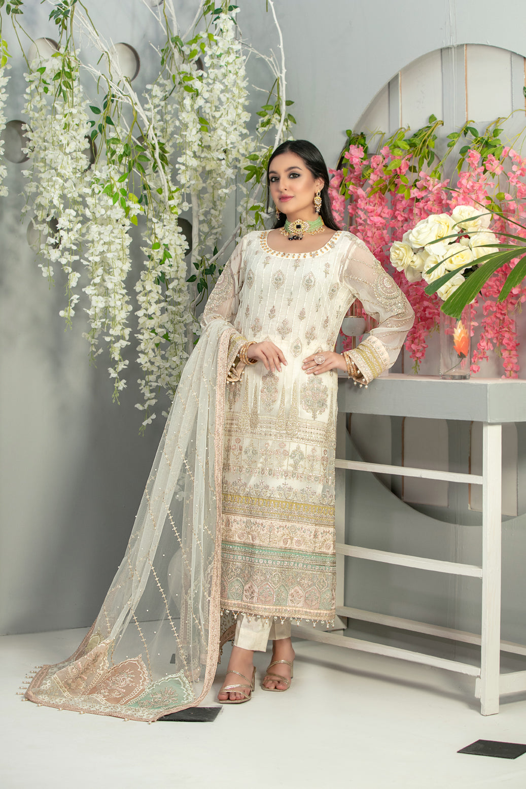 Mahaba tawakkal semi stitched suits - 2022 - D-7669