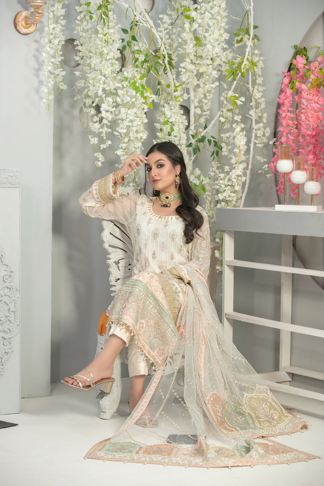 Mahaba tawakkal semi stitched suits - 2022 - D-7669