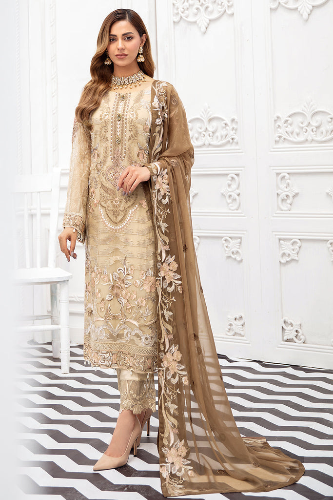 Ramsha Rangoon Lawn Suits Vol-08 2022 - D-809