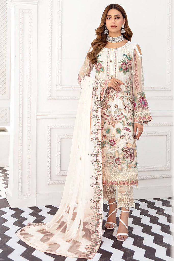 Ramsha Rangoon Lawn Suits Vol-08 2022 - D-811