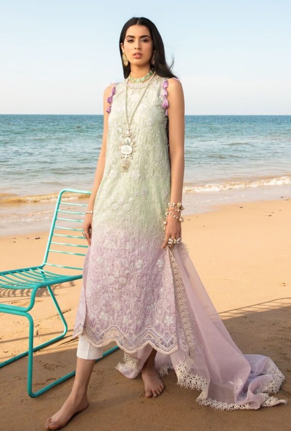 Noor Luxury Lawn by Sadia Asad 2021 – D2-B