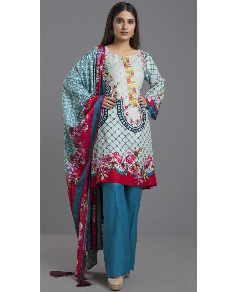 Sahil Winter Linen by ZS Pakistani Suits DN-01