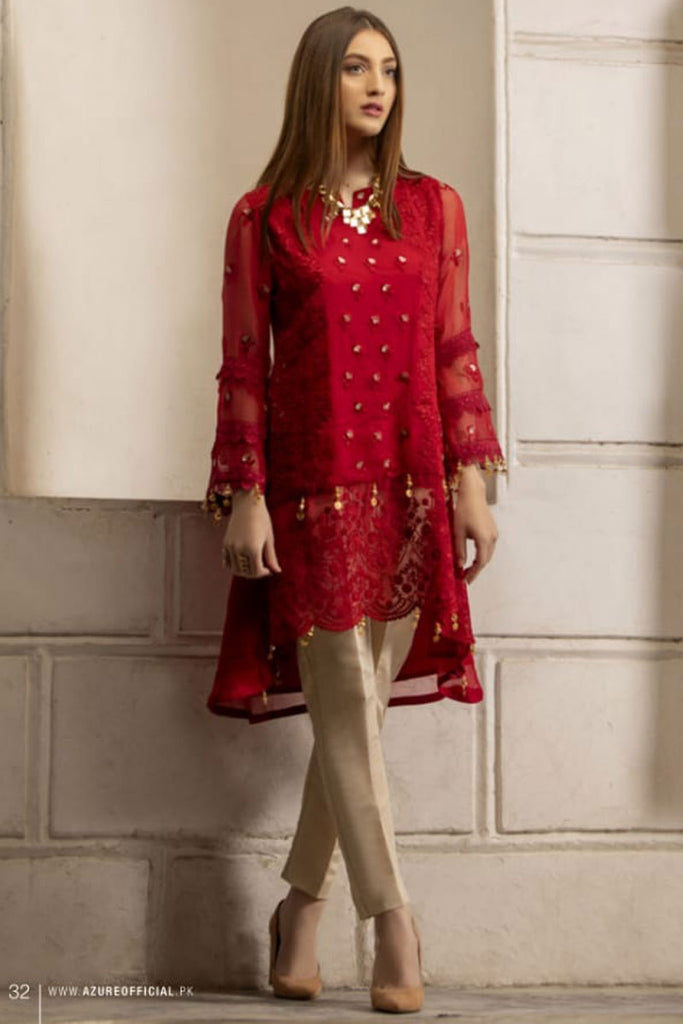 Azure Luxury Formal Pakistani Kurtis DN-01