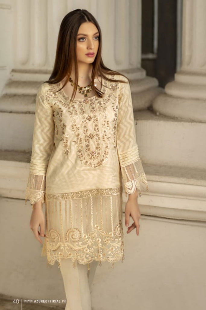 Azure Luxury Formal Pakistani Kurtis DN-02