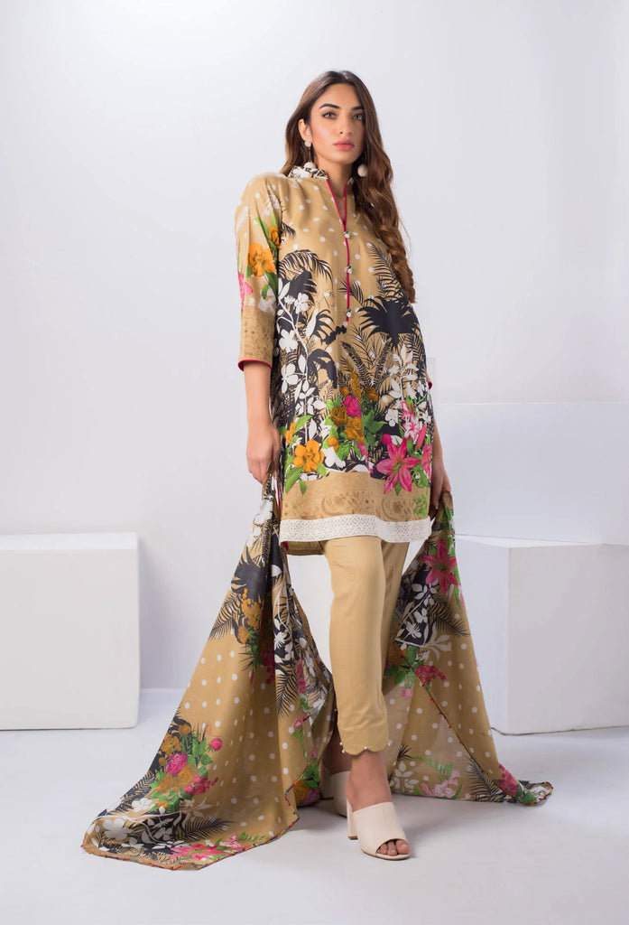 Original Pakistani Sahil Cotton Salwar Kameez DN-02