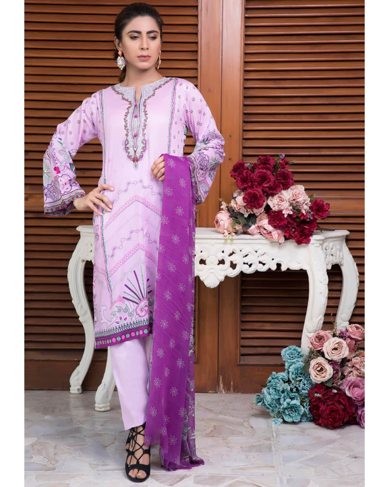 Rang Rez Lawn Volume 3 Pakistani Suit DN-04