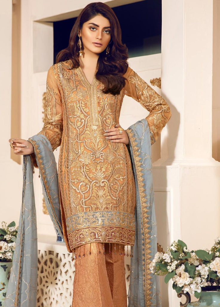 Mashq Premium Collection Embroidered Pakistani Suit - DN-05