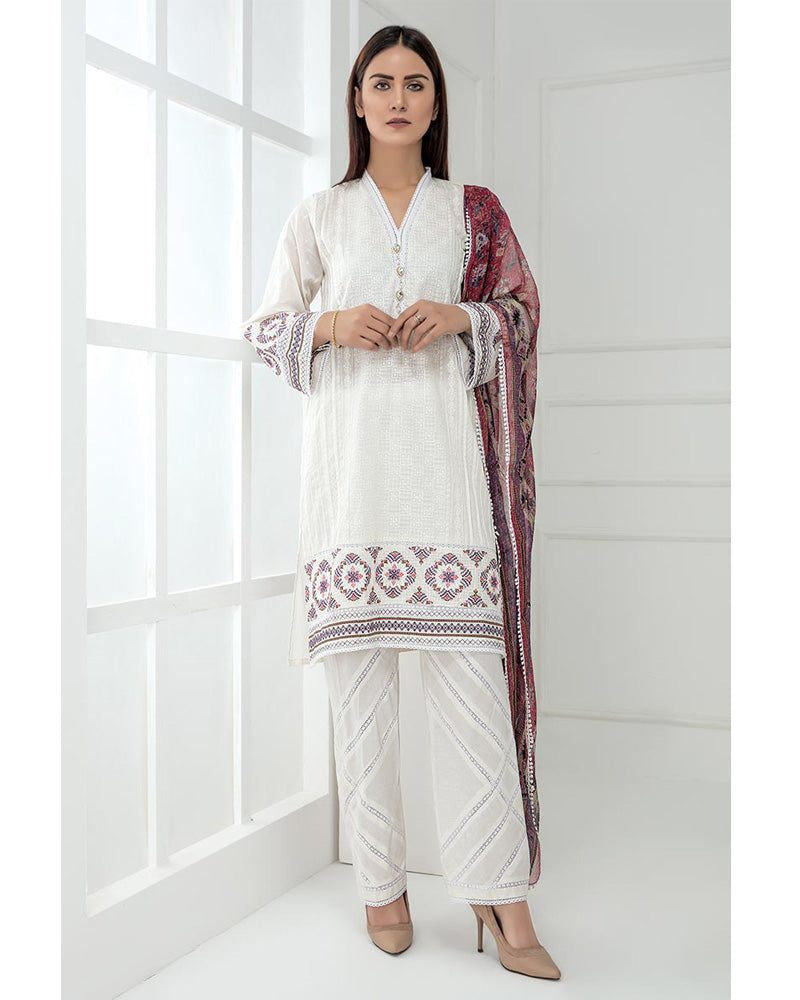 LSM Chikankari Essential Collection 2019 Salwar Suit DN-07