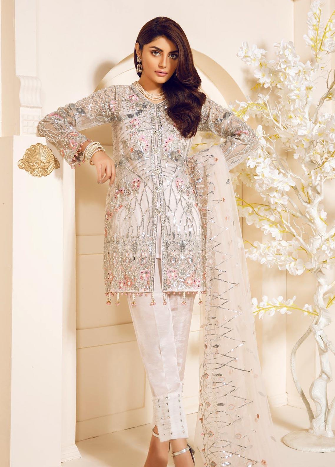 Mashq Premium Collection Embroidered Pakistani Suit - DN-07