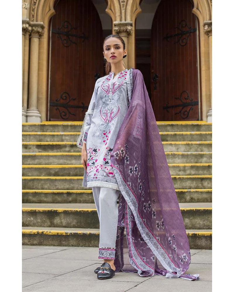 Mahnoor Lawn Collection 19 Salwar Suit DN-09B
