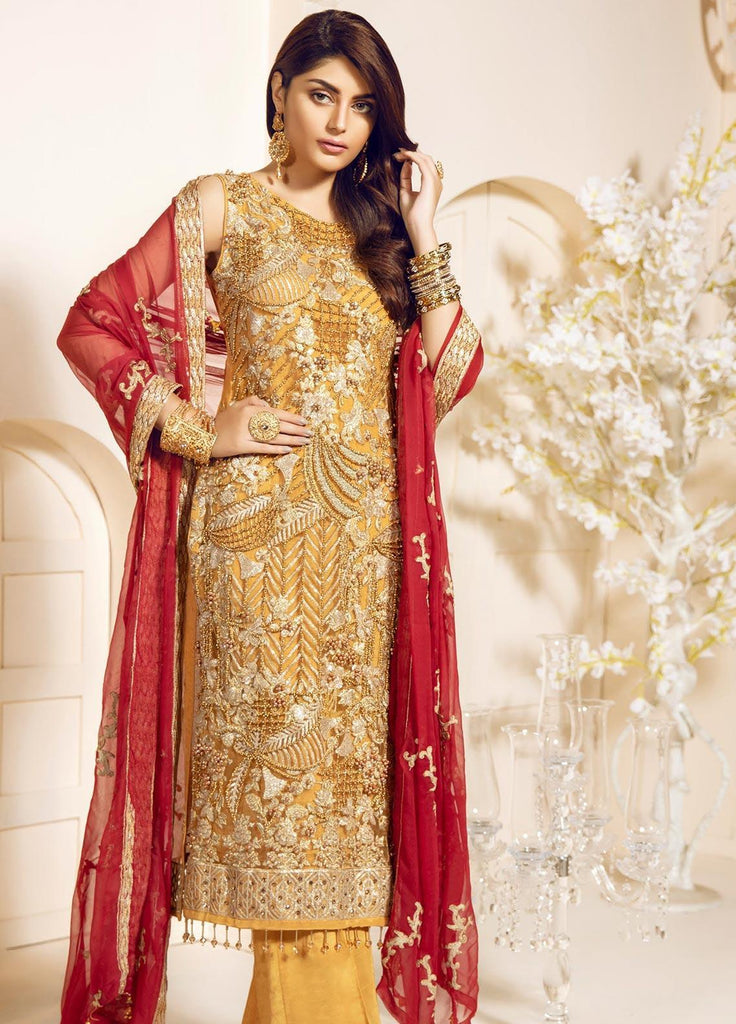 Mashq Premium Collection Embroidered Pakistani Suit - DN-09