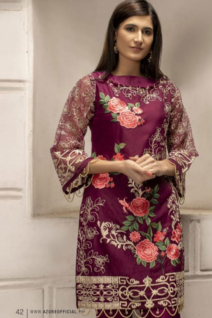 Azure Luxury Formal Pakistani Kurtis DN-14