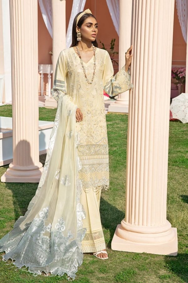 Nureh Luxury Lawn 2021 – Day Lilly NE-07
