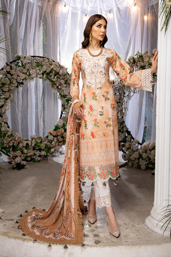 Azure Embroidered Lawn Suits 2022 | Dazzle Light
