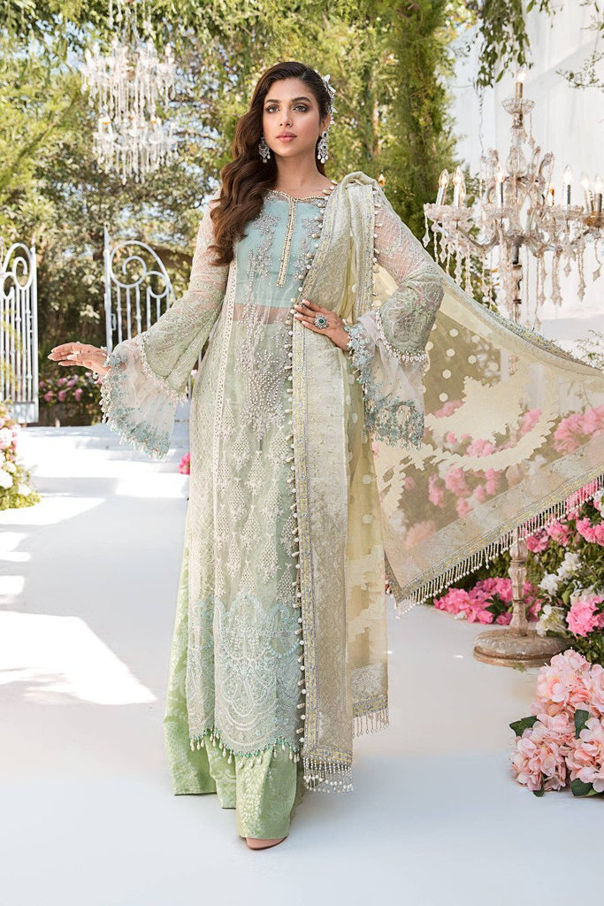 MARIA. B Embroidered Unstitched Eid 2021 - Design D2