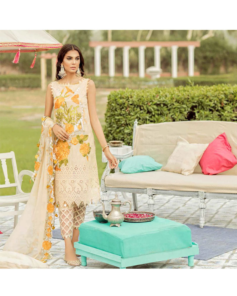 Charizma Eid Collection Unstitched Salwar Suits Lime Light ED-40