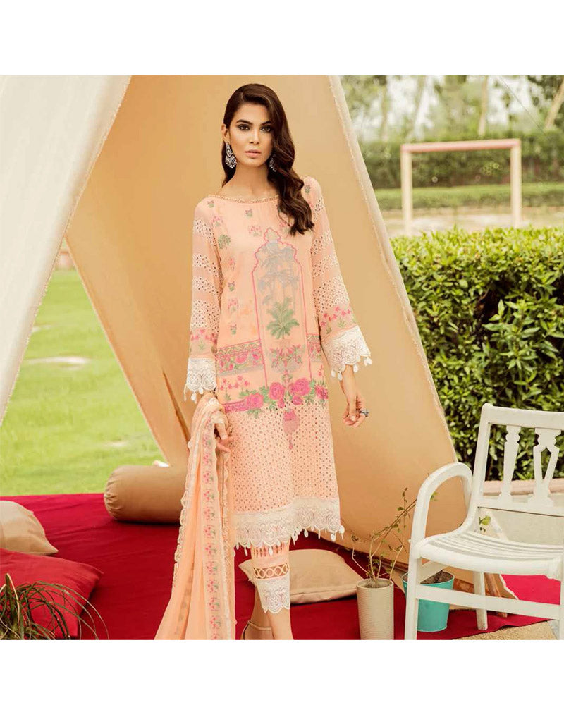 Charizma Eid Collection Unstitched Salwar Suits Oriental Pastel ED-43
