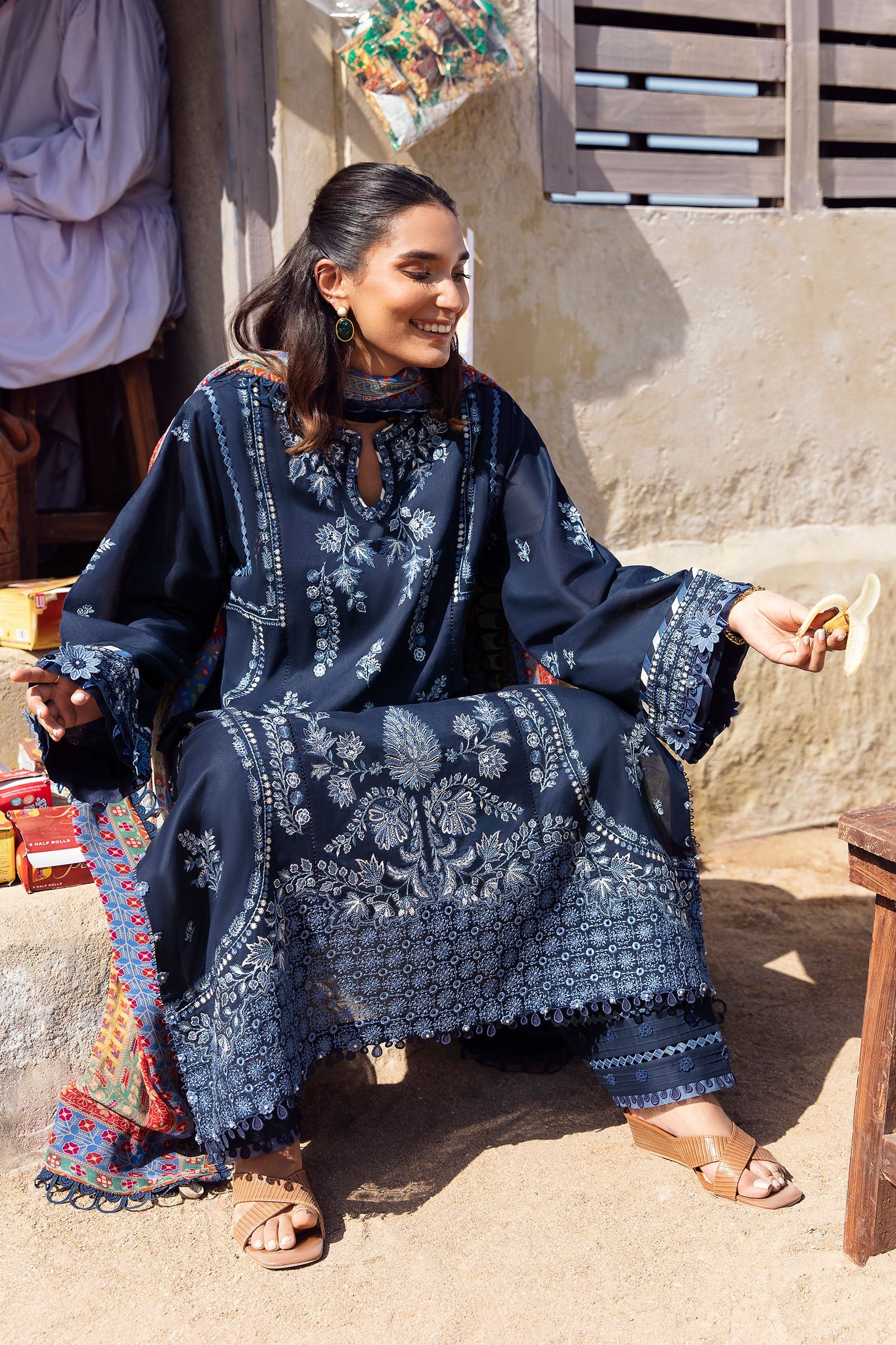 Zaha Lawn Suits | 2023 | EIRA (ZL23-10 A)